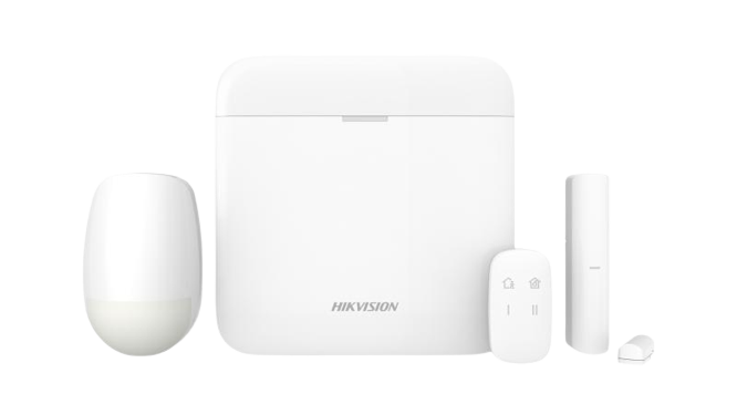 PANEL DS-PWA64-L-WB(AXPRO 433MHZ, WHITE) *1 SENSOR MAGNETICO DS-PDMC-EG2-WB (433MHZ) *1 SENSOR DE MOVIMIENTO PIR DS.PDP15P-EG2-WB(433MHZ) *1 LLAVERO D