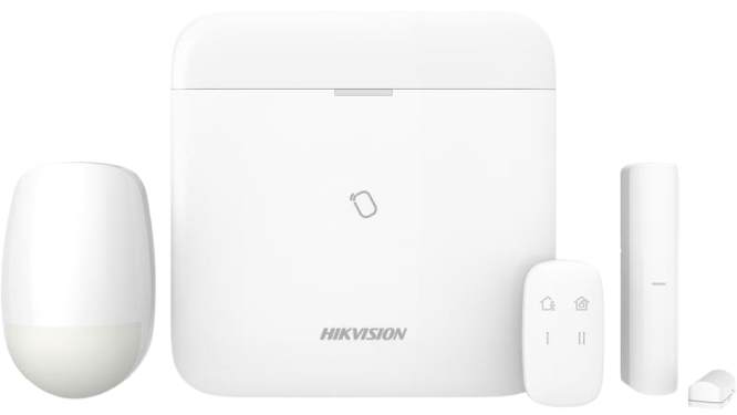 PANEL DS-PWA96 (AXPRO 433MHZ, WHITE) *1 SENSOR MAGNETICO DS-PDMC-EG2-WB (433MHZ) *1 SENSOR DE MOVIMIENTO PIR DS.PDP15P-EG2-WB(433MHZ) *1 LLAVERO DS-PK