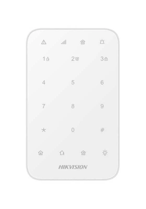 TECLADO INALAMBRICO COMPATIBLE CON PANELES DE ALARMA HIKVISION 2nda generacion