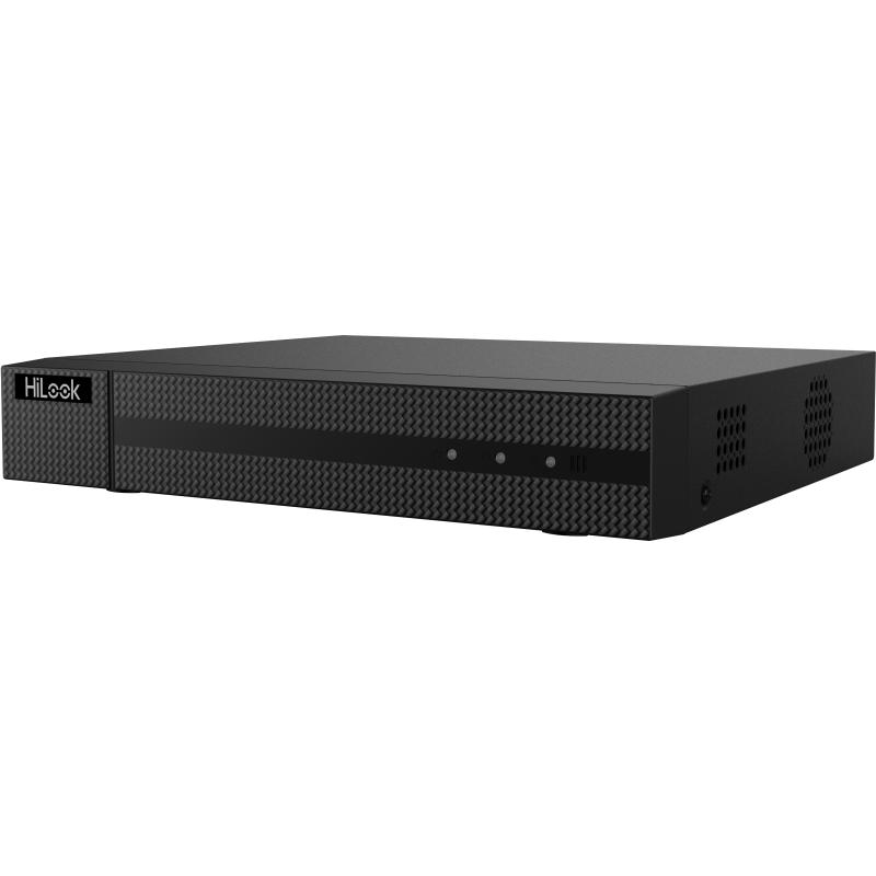DVR 4CH TURBO 8MP 1BAHIA/10 TB H265+ 30FPS HDMI/VGA HILOOK