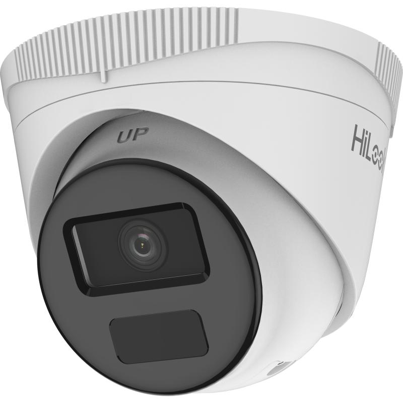 CAMARA IP 2MP TURRET H265+ DWDR D/NF2.8 PoE IR30m POE IP67 SEMIMETAL HILOOK