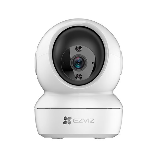 CAMARA HOGAR WIFI H6C PT 4MP WIFI 360° ALARMA 10mIR AUDIO BIDIRECCIONAL SEGUIMIENTO INTELIGENTE PUERTO DE RED SLOT MICRO SD 256 GB EZVIZ COMPRESION H2