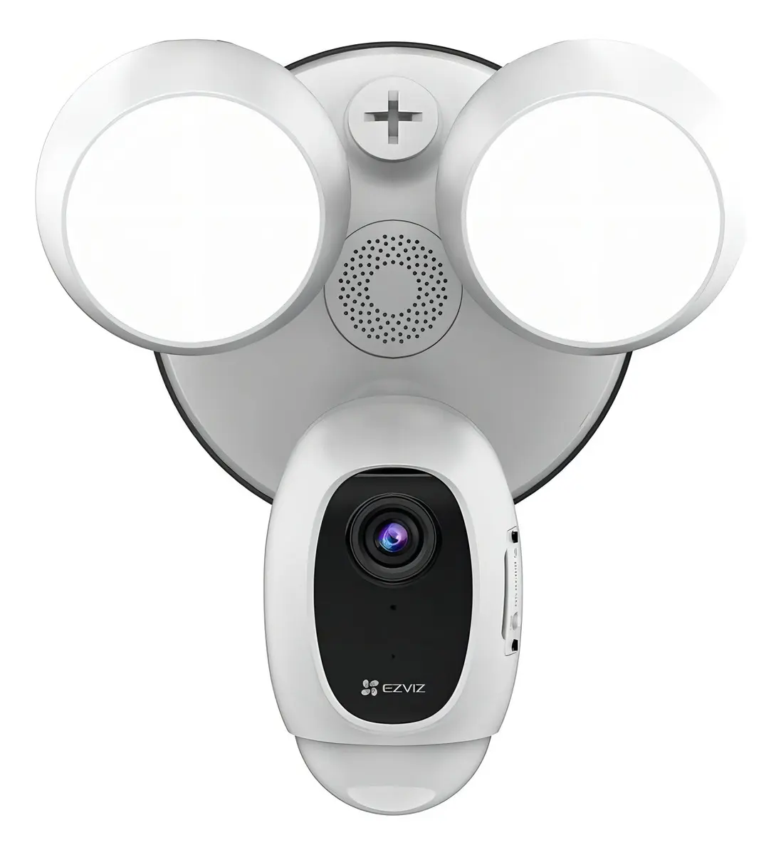 CAMARA WIFI LC1C INTELIGENTE EXTERIOR , 2 PROYECTORES DE LUZ DE 2000 LUMENS AJUSTABLES DE MANERA MANUAL , 2 MP FULL COLOR NIGHT VISION, AUDIO BIDIRECC