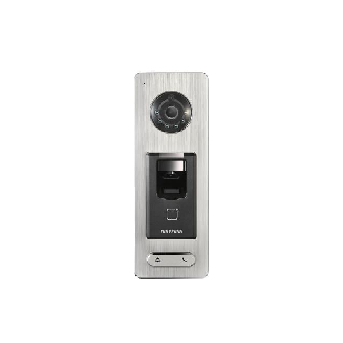 TERMINAL CONTROL DE ACCESO WIFI CON LECTOR BIOMETRICO IP65 VIDEO PORTERO Y LECTOR QR INCLUIDO CAMARA 2MP TCP/IP 12 VDC RS-485 Y WIEGAND