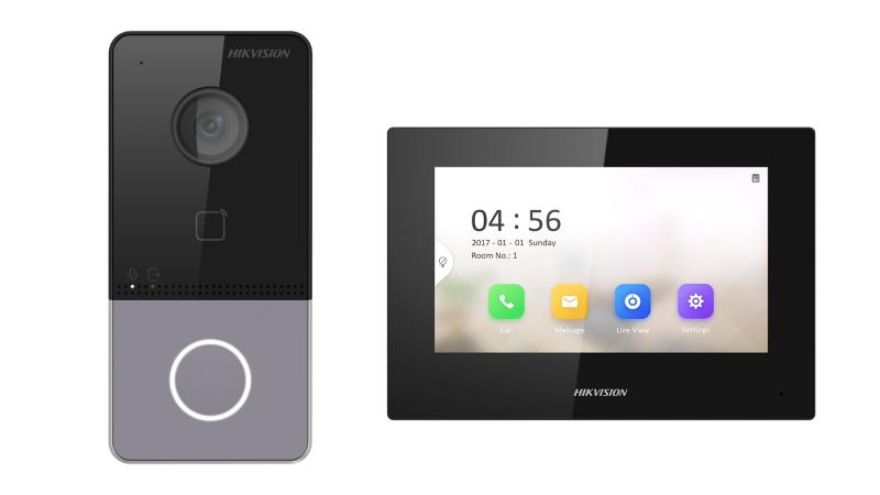 KIT IP VIDEOPORTERO LITE CON LLAMADA A APP DE SMARTPHONE/FRENTE DE CALLE IP65 SOPORTE POE ESTANDAR