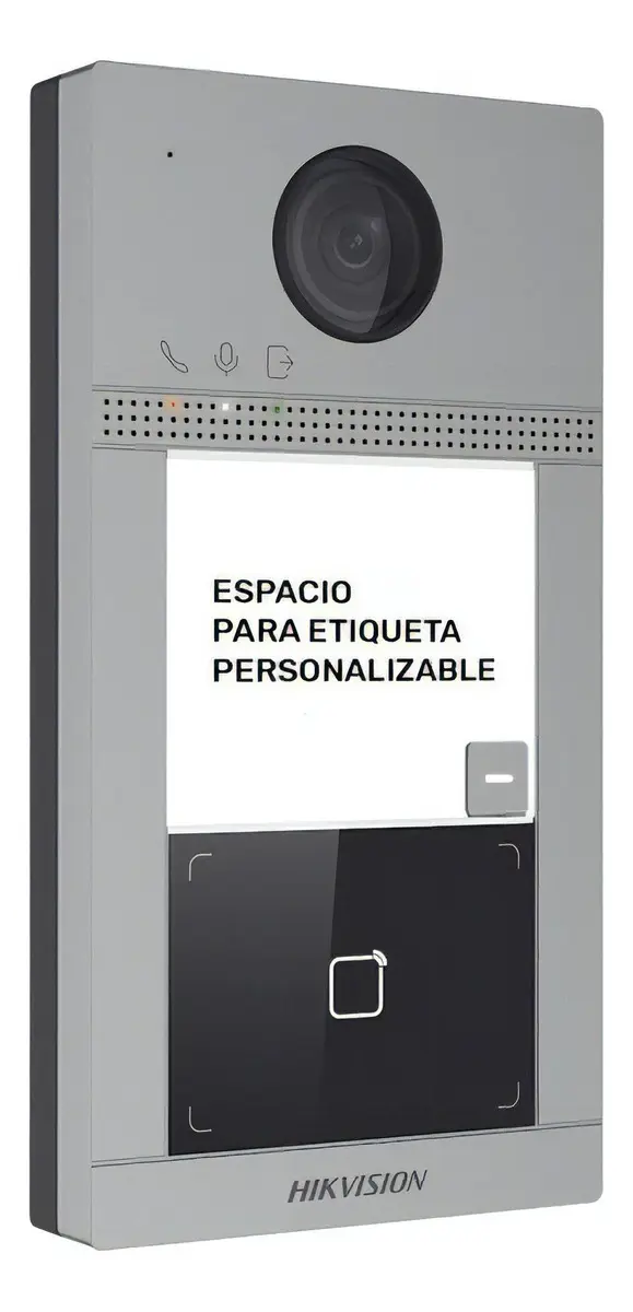 VIDEOPORTERO IP WIFI IP65 + IK08 SOPORTA 1 DEPARTAMENTO Y HASTA 6 MONITORES POE ESTANDAR INTERFAZ WEB PARA CONFIGURACIÓN
