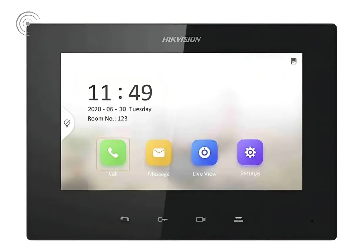 PANTALLA PARA VIDEO PORTERO INTERIOR 7IN TACTIL ESTÁNDAR PoE