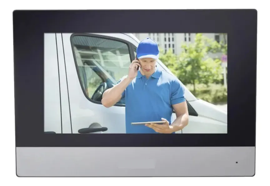 PANTALLA PARA VIDEO PORTERO IP TOUCH 7" POE ESTANDAR APERTURA REMOTA LLAMADA ENTRE MONITORES AUDIO DE DOS VÍAS