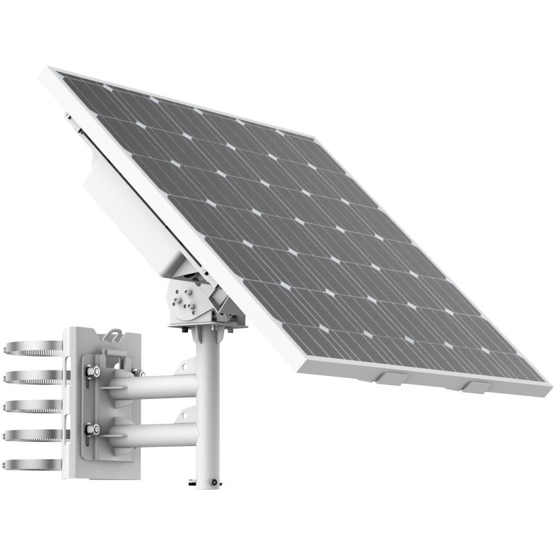 KIT SOLAR / PANEL 80 W + BATERÍA 360 Wh LITIO / PROTECCIÓN IP66 / RS‑485 / 2 SALIDAS 9‑12.6 V DC / CICLOS >500