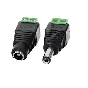Par de Conector 12v bornera para CCTV