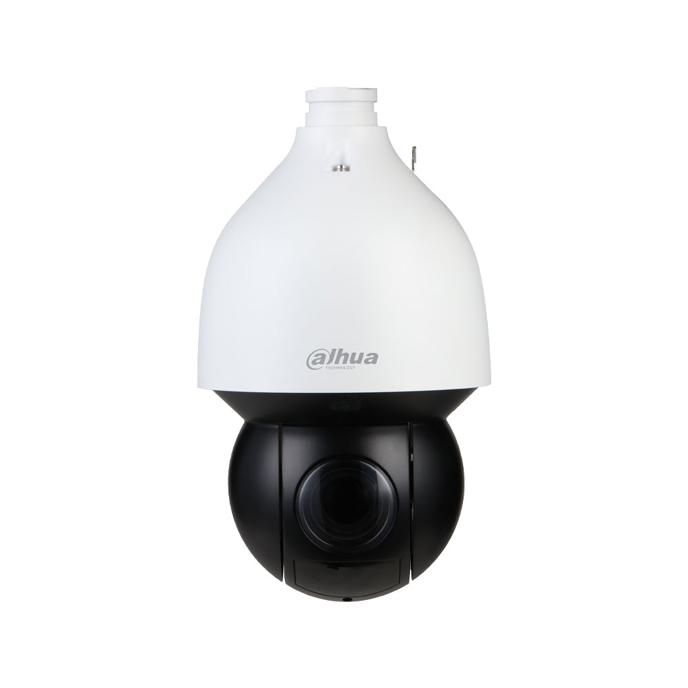 1/2.8" 4Megapixel STARVIS™ CMOS.45x optical zoom.Starlight technology.Max. 25/30fps@4M.IR distance up to 150 m.Auto-tracking 3.0. Perimeter protection.Face detection.SMD 4.0.IP67, IK