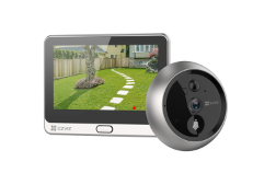 MIRILLA DIGITAL INTELIGENTE 2 MP ,WIFI ,SENSOR DE MOVIMIENTO PIR, AUDIO BIDIRECCIONAL, ENLACE CON LA APLICACIÓN EZVIZ APP, PANTALLA DE 4,3" NO TACTIL