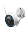 NUEVO MODELO CAMARA WIFI INTELIGENTE EXTERIOR 3 MP H3 2K VISION NOCTURNA A COLOR 20M, IR 30m , AUDIO BIDIRECCIONAL DETECCION DE PERSONAS Y VEHICULOS C