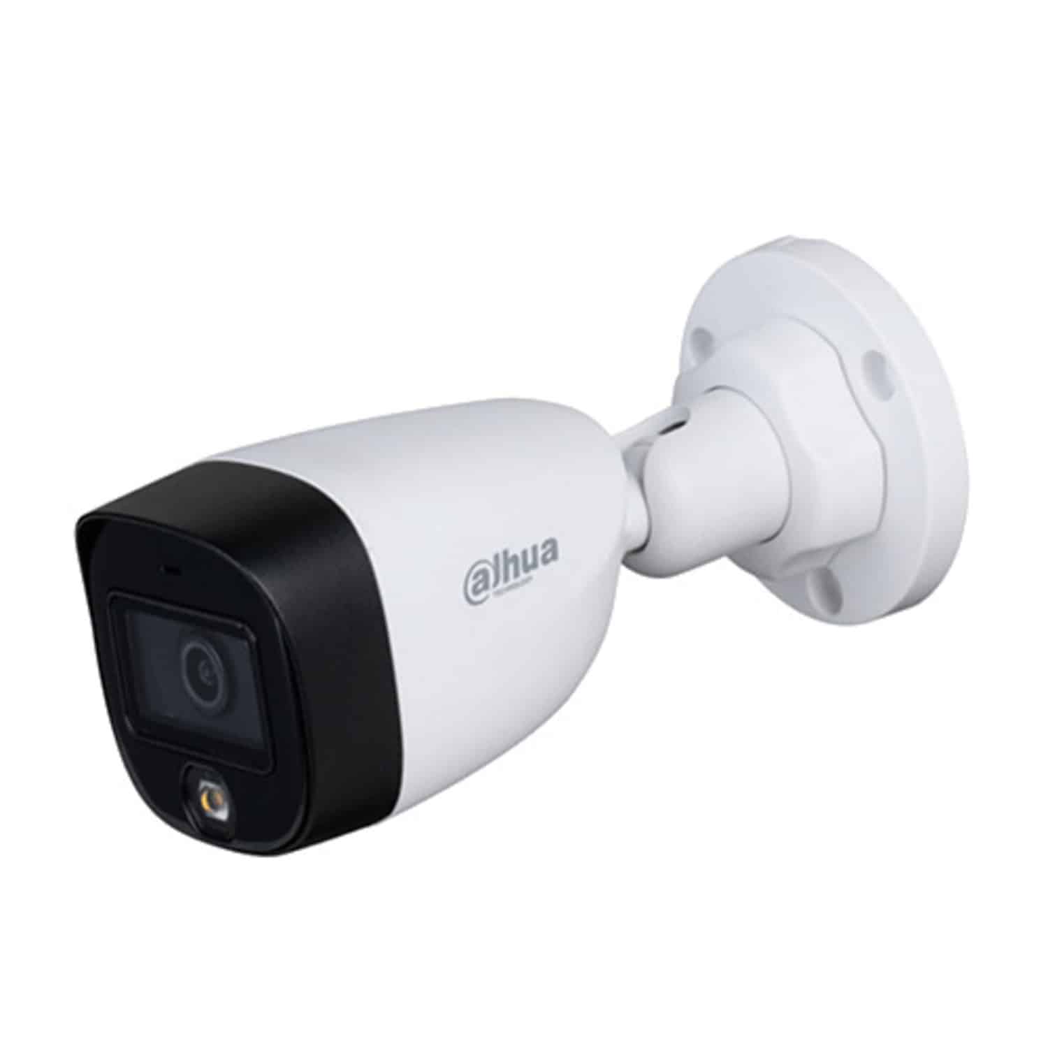 Cámara Análoga Bala 2MP Full color lente fijo 30m LED DWDR 3DNR IP67 Metal y plástico