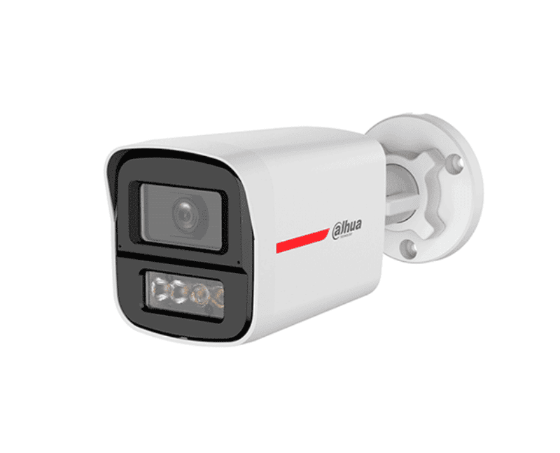 Cámara IP Torreta 2MP lente fijo Wizcolor 20m LED Micrófono  IP67 Metal y plástico Función IA: SMD Protección perimetral Tarjeta Micro SD (Máx.) 256 GB 12 VDC/PoE