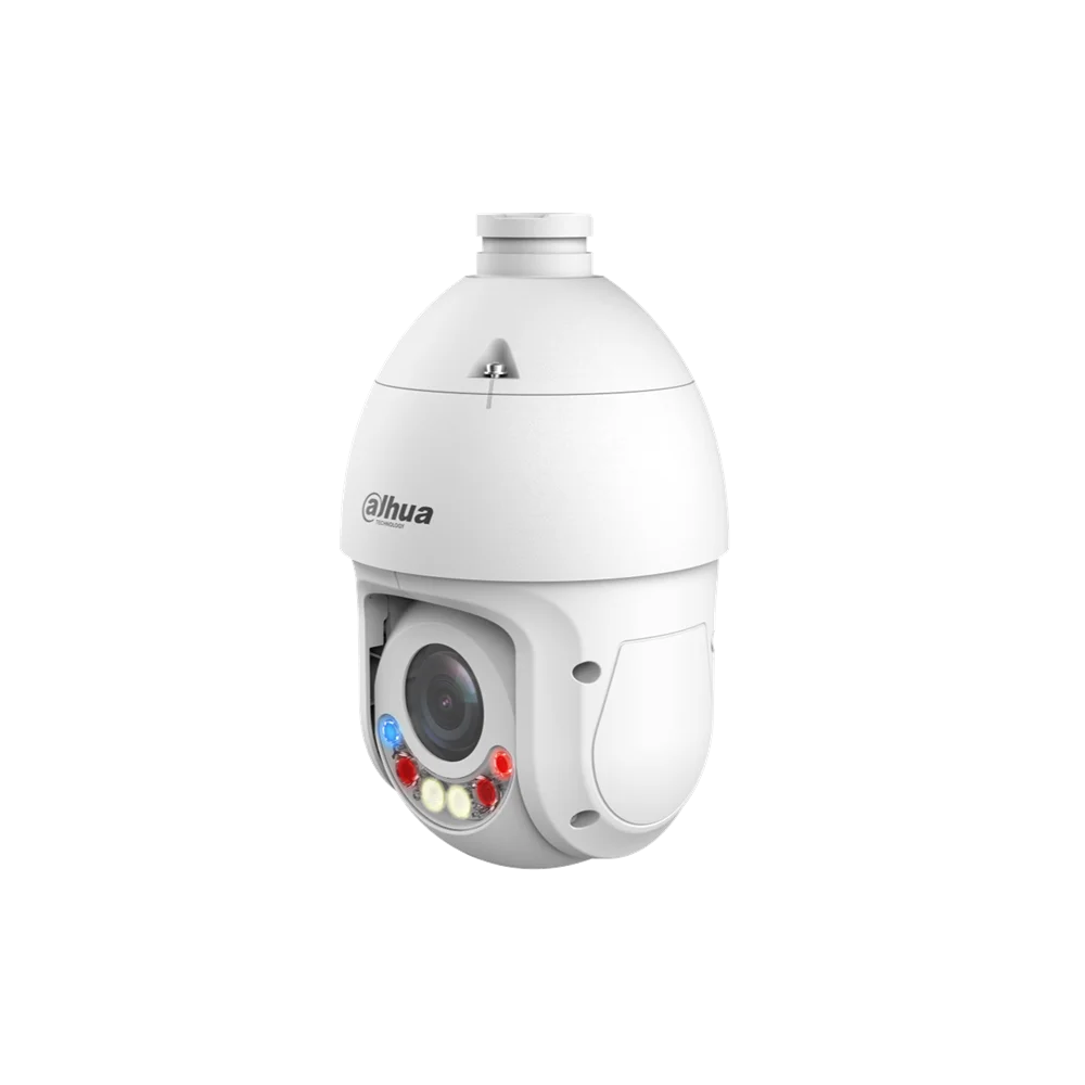 1/2.8” 8Megapixel STARVIS™ CMOS
25x optical zoom
Starlight technology
Max. 25/30fps@8M
IR distance up to 100m
Auto tracking 3.0
Perimeter protection
Face detection
SMD 4.0
IP66
Full-color il