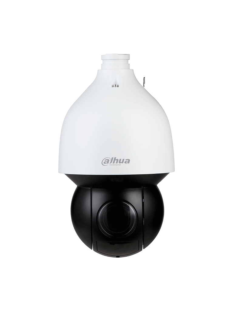1/2.8" 4Megapixel STARVIS™ CMOS.
Powerful 32x optical zoom.
Max. 25/30 fps@4M.
IR distance up to 150 m.
Auto Tracking 3.0.
Face Detection.
SMD 4.0.
PoE+.
IP67, IK10.