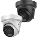 CÁMARA TURRET IP FIJA DE 4 MP CON COLORVU, LUZ HÍBRIDA INTELIGENTE, DETECCIÓN DE PERSONAS Y VEHÍCULOS, MICRÓFONOS DUALES, AUDIO BIDIRECCIONAL, INTERFA