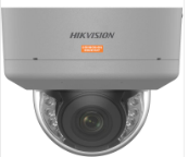 CÁMARA DOMO IP PTRZ DE 4 MP CON TECNOLOGÍA COLORVU PARA IMAGEN A COLOR 24/7, LUZ HÍBRIDA INTELIGENTE, AUDIO BIDIRECCIONAL CON MICRÓFONOS DUALES, WDR R