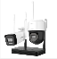KIT DE NVS WIFI CON UNA CÁMARA TIPO BALA Y UN PTDOME H.265 DE 2 MP INSTALACIÓN INALÁMBRICA FÁCIL Y RÁPIDA