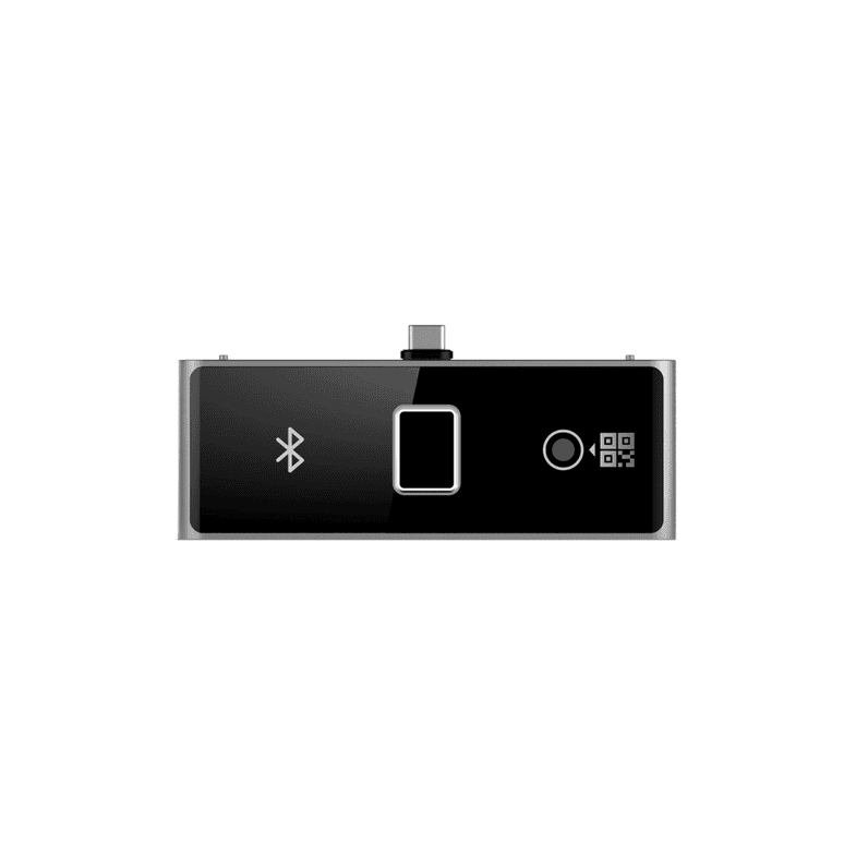MÓDULO EXTENSIÓN PARA TERMINAL K1T673: LECTOR DE HUELLA Y CÓDIGO QR + BLUETOOTH