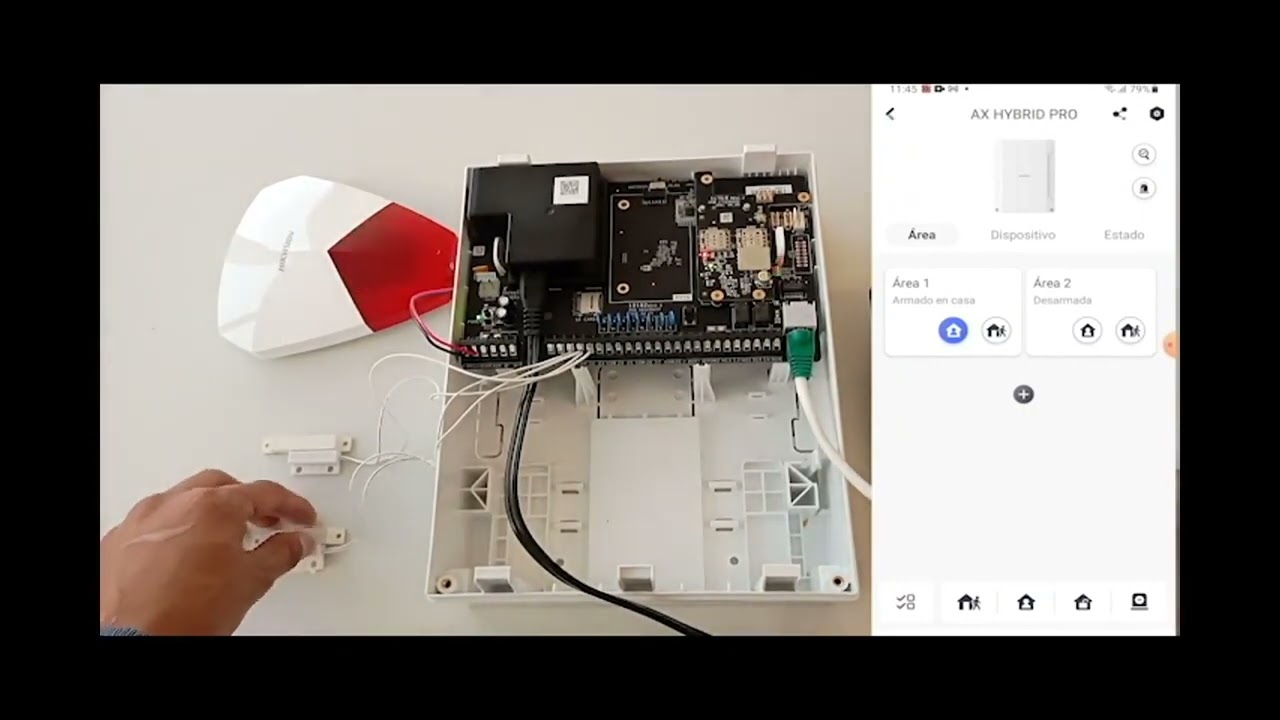 SIRENA ESTROBO CABLEADA HIKVISION