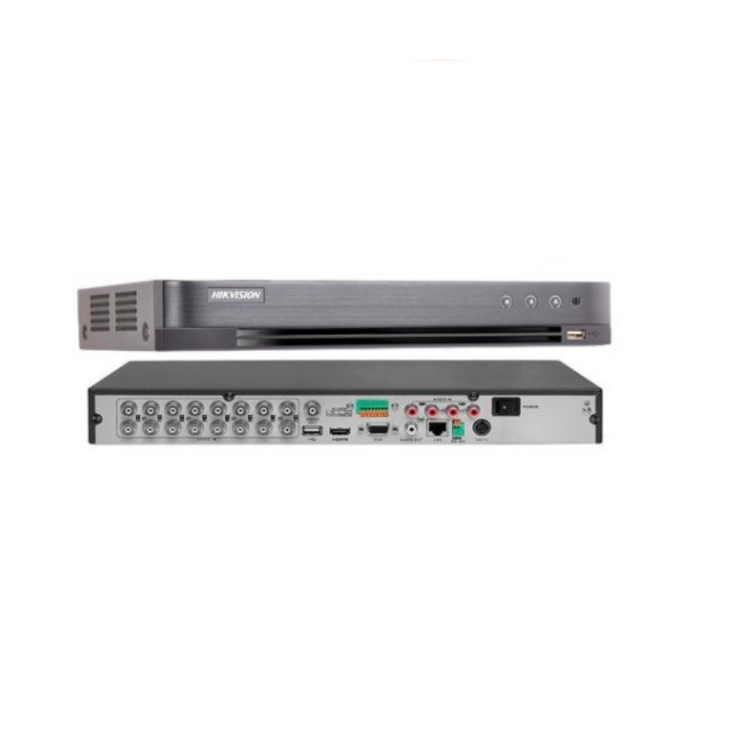 DVR 16CH TURBO 8MP 10TB H265+ 8FPS HDMI/VGA HILOOK AcuSense