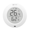 Sensor de temperatura y humedad . Requiere la Puerta de Enlace para el Hogar EZVIZ A3¹ para las funciones de la aplicación EZVIZ. Control de la temper